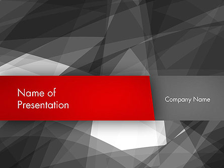 Abstract Broken Surfaces Presentation Template for PowerPoint and ...