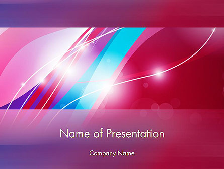 Colorful Abstract Fantasy Presentation Template, Master Slide