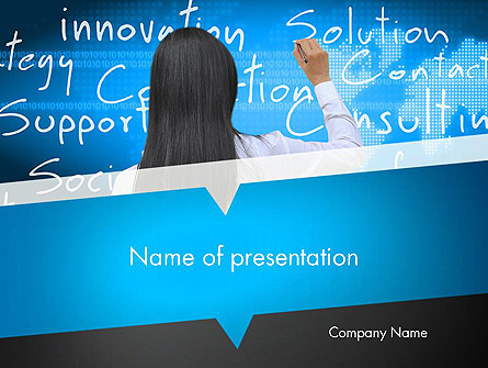 Planning Success Presentation Template, Master Slide