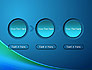 Blue Background with Abstract Wave slide 5