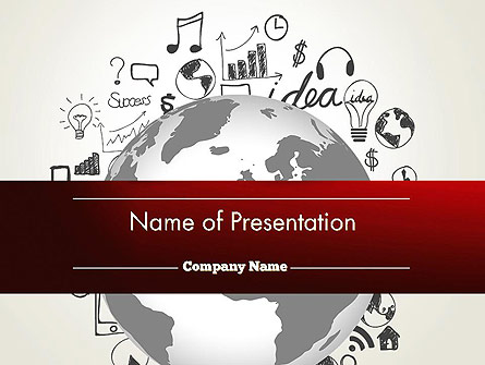 Global Knowledge Presentation Template, Master Slide