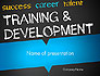 Training and Development slide 1