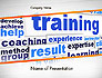 Training and Coaching Word Cloud slide 1