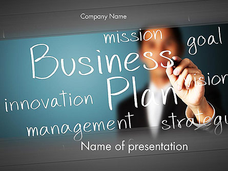 Strategic Business Planning Presentation Template, Master Slide