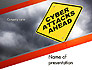 Cyber Attacks Sign slide 1