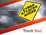 Cyber Attacks Sign slide 20