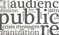 Public Relations Word Cloud Presentation Template