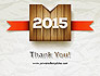 2015 on Wooden Surface with Ribbon slide 20