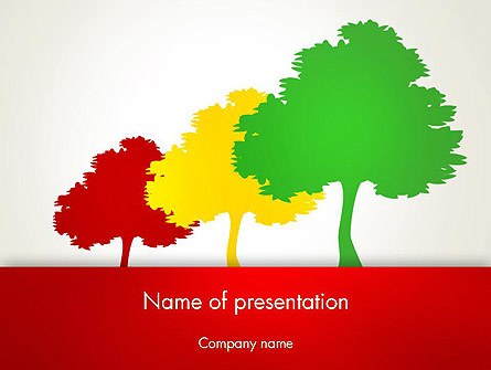 Three Trees Presentation Template, Master Slide