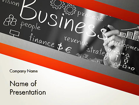 Business Project Concept Presentation Template, Master Slide