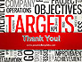 Objectives and Targets Word Cloud slide 20