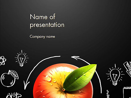 Idea Generation Process Presentation Template, Master Slide