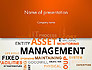 Asset Management Word Cloud slide 1