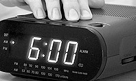 Wake Up Early Alarm Clock Presentation Template