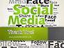 Social Media Wordcloud Concept slide 20
