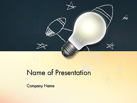 Powerful Idea Presentation Template, Master Slide