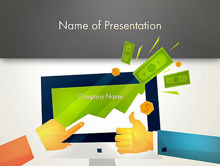 Building Profits Presentation Template, Master Slide