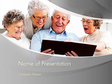 Retirement Activities Presentation Template, Master Slide