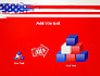 United States Flag Theme PowerPoint slide 13