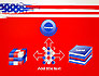 United States Flag Theme PowerPoint slide 19