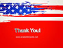 United States Flag Theme PowerPoint slide 20