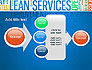 Lean Services Colored Word Cloud slide 17