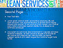 Lean Services Colored Word Cloud slide 2