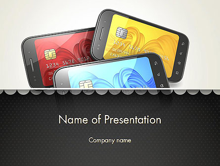 Mobile Phone Payment Presentation Template, Master Slide