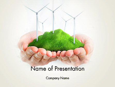 Sustainable Business Presentation Template, Master Slide