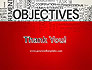 Objectives and Goals Word Cloud slide 20
