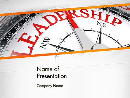 Leadership Management Presentation Template, Master Slide