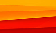 Energetic Orange Background Presentation Template