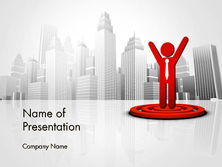 Business Winner Presentation Template, Master Slide