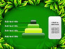 Green Leaves Frame slide 8