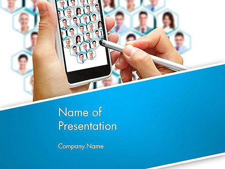Creating Business Network Presentation Template Presentation Template, Master Slide