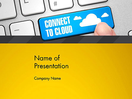 Cloud Backup Presentation Template, Master Slide