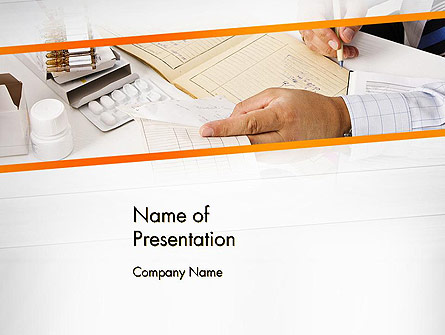 Clinical Consulting Services Presentation Template, Master Slide