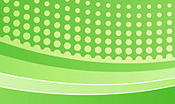 Green Abstract Waves and Dots Presentation Template