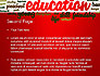 Education Word Cloud slide 2