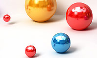 Shiny Colorful Balls Presentation Template