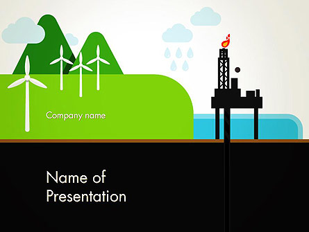 Clean Energy Presentation Template, Master Slide