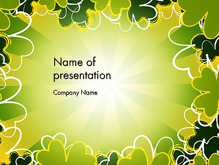 St Patrick Theme Presentation Template, Master Slide