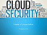 Cloud Security Word Cloud slide 1