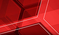 Abstract Red Hexagons Presentation Template