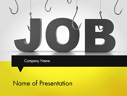 Vacancy Presentation Template, Master Slide