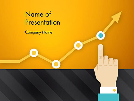 Point on the Chart Presentation Template, Master Slide