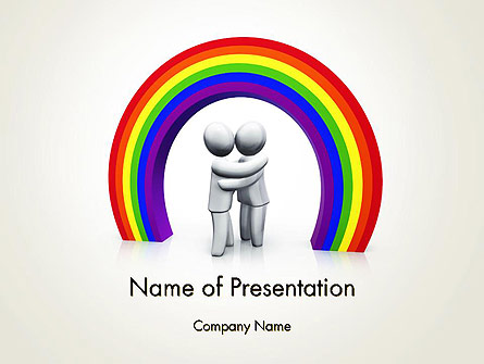 LGBT Presentation Template, Master Slide