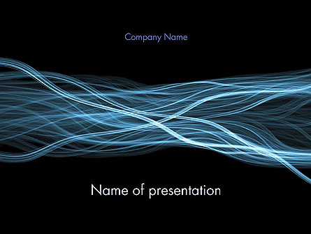 Abstract Connections Presentation Template, Master Slide