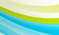Bright Green and Blue Waves Presentation Template