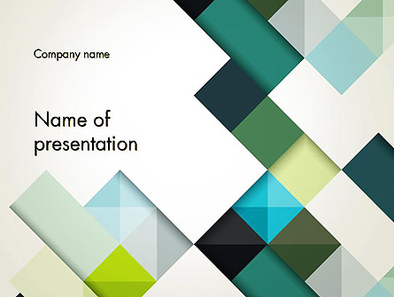 Tilted Grid Layout Abstract Presentation Template for PowerPoint and ...